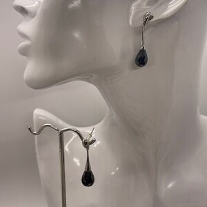 Swarovski Beaded Drop Earrings